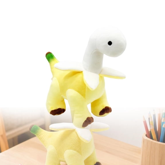 Bananasaurus Plush, Stuffed Pillow for Room Décor