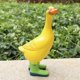 thumbnail image 1 of Estatua de de jardín, figura de animal coleccionable para decoración de jardín, escultura decorativa de resina para exteriores, ideal para el Amarillo, 1 of 8