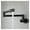 2 Function Black, variant on Brass Pot Filler Faucet 360 Rotatable Folding Lengthened Folding Tap Wall Mount Kitchen Faucet Unique Cold Water Tap ,Easy DIY Installation