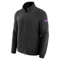 thumbnail image 2 of Men's J. Palmer Black Minnesota Vikings QB1 Full-Zip Sweatshirt, 2 of 5