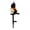 Black - 1Pc, variant on Solar Stake Lights,Halloween Skeleton Landscape Lights With Cape Hat,Resin Garden Pathway Decoration Lamp,Black - 1Pc