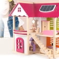 thumbnail image 1 of Jouet Maison de Poupée, Belle Mini Maison de Poupée Style Haute Simulation pour Filles Enfants Jouet Maison de Poupée Rose, 1 of 8