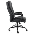 thumbnail image 7 of Pemberly Row Leather Upholstered Swivel Office Chair in Black, 7 of 7
