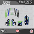 thumbnail image 3 of Kalair GFX Graphics Kit for Stacyc 16E BRUSHLESS (All Years) Shred Series, 3 of 5