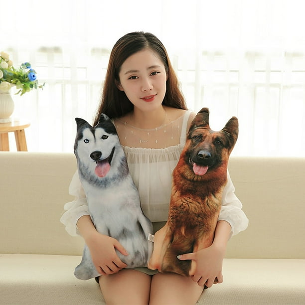 Cojín Decorativo con Estampado de Perro Divertido | Regalo Ideal para Amantes de Los Perros | Material Supersuave | Estampado de Alta Resolución | Decoración Versátil para El Hogar | 1 Cojín
