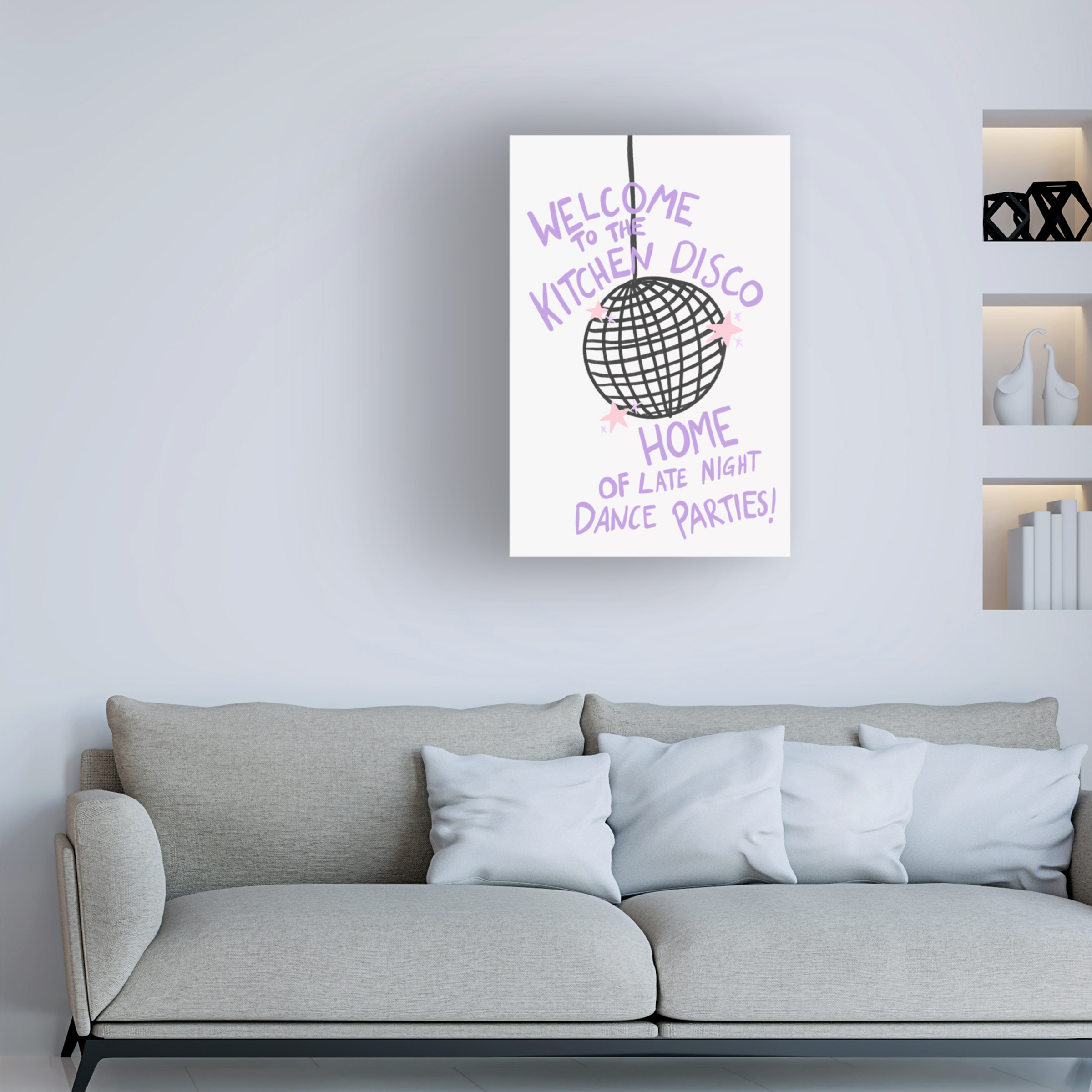 Athene Fritsch 'Kitchen Disco' Canvas Art