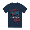 thumbnail image 1 of Spider-Man Mens Spider Dad Fathers Day T-Shirt, 1 of 4