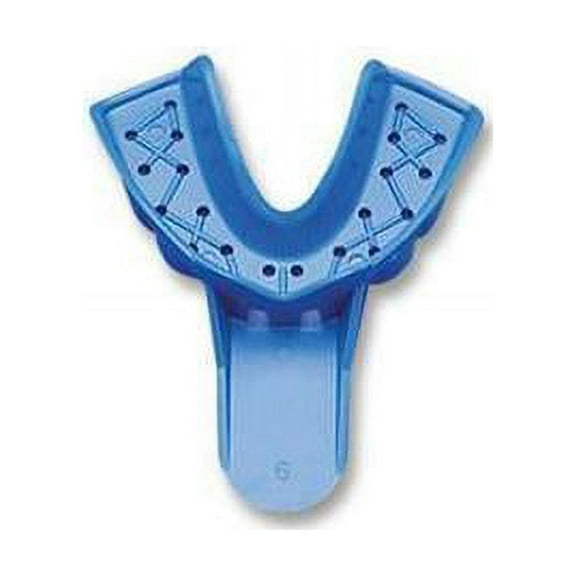 Bosworth 921889 Tray Away Perforated Dental Impression Trays Small Lower #6 12/Pk