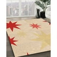 thumbnail image 3 of Ahgly Company Machine Washable Indoor Rectangle Transitional Construction Cone Orange Area Rugs, 2' x 3', 3 of 7