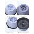 thumbnail image 3 of Soporte Para Lavadora Antivibración Reduce El Ruido Almohadillas Vibratorias Para Secadora Anticaminar Para Mesas De Refrigeradores 4 Unids/Set Yuarrent HA042400-01, 3 of 6