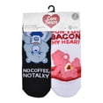 thumbnail image 2 of Care Bears Womens 10-Pack Low-Cut Socks, Sock Size 9-11, 2 of 5