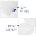 thumbnail image 3 of BESTYASH Organizador Rectangular De Plástico Transparente Para Y Accesorios De Joyería, 3 of 8