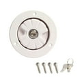 thumbnail image 3 of facefd 78mm Water Inlet Filler Tough Fill Hatch for RV Trailer Boat Motorhome White, 3 of 3