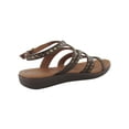 thumbnail image 3 of Fitflop Womens Strata Whipstitch Leather Gladiator Sandals, Espresso, US 9, 3 of 3