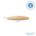 thumbnail image 6 of Domed Wooden Discs Pack of 250, 2-7/8 Inch Unfinished Round Wood Domed Circle Discs for Crafting & Open-Ended Play, by Woodpeckers, 6 of 8