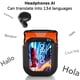 thumbnail image 2 of Auriculares ERAZERL NE20 con Traducción AI en Tiempo Real, Inalámbricos Bluetooth 6.0, Pantalla Táctil LCD, Soporte para Traducción en 148 Idiomas, Reproductor de Música y Llamadas, 2 of 9