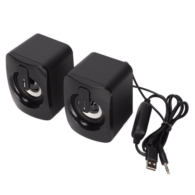 Mini Computer Speaker,A2 Mini Computer Speaker Small Laptop Speaker USB Desktop Speaker Rugged and Tough