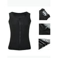 thumbnail image 4 of Tinglu Sauna Suit Shirt Men's Shapewear Workout Shaper Tank Top Sweat Compression Vest, 4 of 8