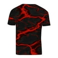 thumbnail image 5 of Styesk T-Shirts pour Homme Mode pour Hommes Impression Florale Mode Entraînement Physique Col Rond Manches Courtes T-Shirt, 5 of 5
