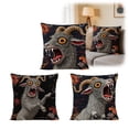 thumbnail image 6 of 18x18 Pillow Cover, Screaming Goat Plush, Funny Animal Throw Pillow with Soft Design, Decorative Pillowcase with Material, Home Decor Accent, Cushion Cover for Bed Couch Chair Bedroom Living Room(A), 6 of 6