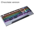 thumbnail image 1 of Real Mechanical Keyboard Metal  Key Punk Typing Keyboard E-Sports Keyboard For Computer Laptop No.3, 1 of 7