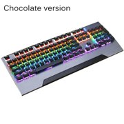 MesaSe Real Mechanical Keyboard Metal  Key Punk Typing Keyboard E-Sports Keyboard For Computer Laptop No.3