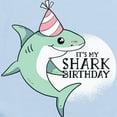 thumbnail image 2 of CafePress - Shark Birthday Body Suit - Long Sleeve Cotton Baby Bodysuit, 2 of 4