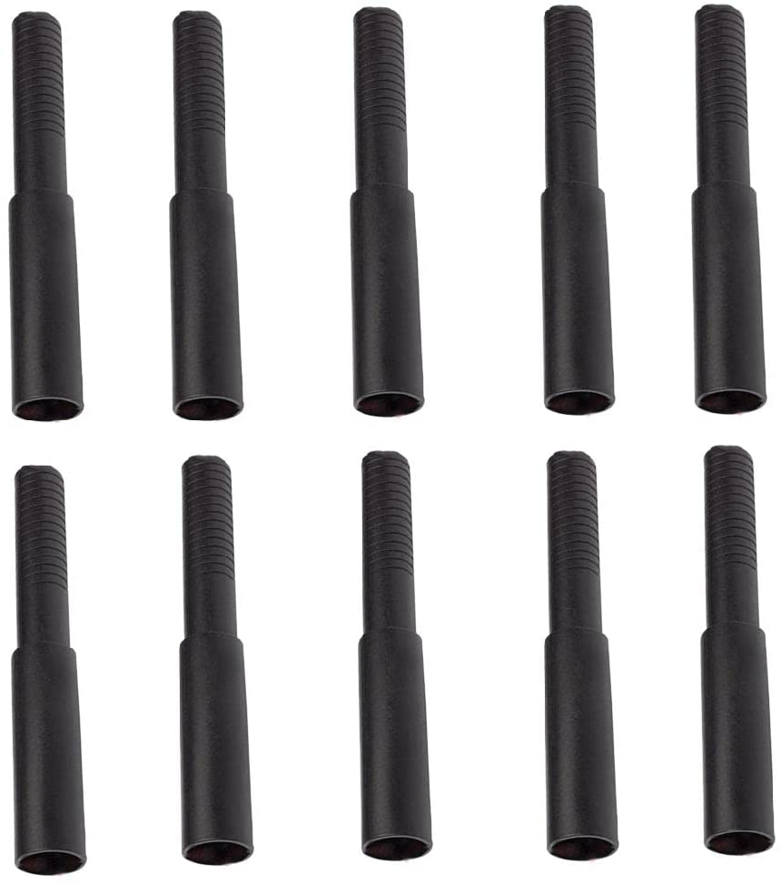 10Pcs/pack Golf Club Butt Extender Stick Carbon Fiber Extension Rods