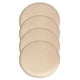 thumbnail image 2 of 2 fundas para taburete de bar redondas, impermeables y lavables para bar y hogar. beige, 2 of 9