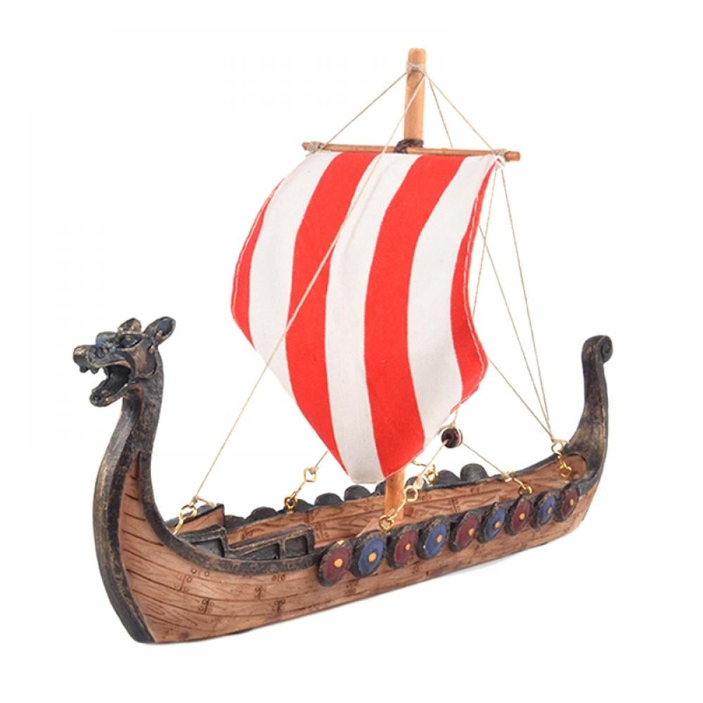 New Hot Style Viking Dragon Boat With Sail Home Decoration As Gifts For Occasion 