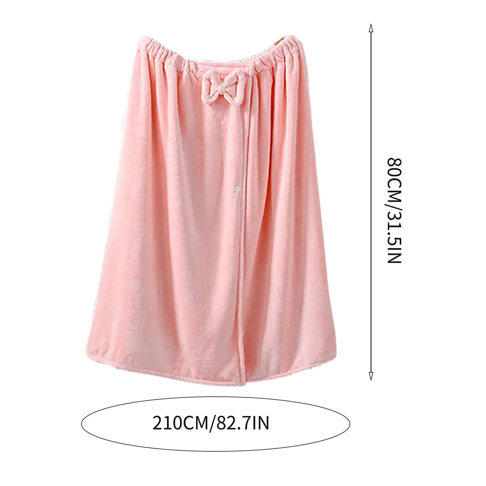 HongHeng Set of 2 Womens Wrap Towel with Hair Towel Bath Towel Wrap Shower Dress Towel Spa Wraps for Women's Bathrobe