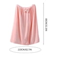 thumbnail image 3 of HongHeng Set of 2 Womens Wrap Towel with Hair Towel Bath Towel Wrap Shower Dress Towel Spa Wraps for Women's Bathrobe, 3 of 8