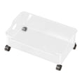 thumbnail image 2 of Organizador de Escritorio Archivador Bajo Mesa Carrito Móvil Caja Contenedor Almacenaje Plástico PP con Ruedas Adecuado para Oficina Biblioteca Aula, 2 of 7