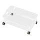 thumbnail image 2 of Organizador de Escritorio Archivador Bajo Mesa Carrito Móvil Caja Contenedor Almacenaje Plástico PP con Ruedas Adecuado para Oficina Biblioteca Aula, 2 of 7