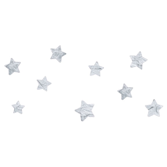 Pretty Stars Spread Across for Living Room Vinyl Wall Decal - Space Artwork Design for Relaxing Room Wall Decoration 20" x 10"