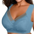 thumbnail image 3 of MVRLSH Bras for Women Women's Lace Womens Comfy Anti Sagging Plus Size Sports Correction Bra Everyday Bras, 3 of 8