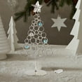 thumbnail image 7 of Christmas Ornament Display Tree Tabletop Metal Holder Hanger Wire Hook Ornament Stand Metal Christmas Tree Ornament Holder for Decorations Hanging Jewelry Gift, 7 of 7