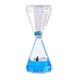thumbnail image 5 of Temporizador de reloj de arena líquido, juguete sensorial, decoración de escritorio, burbujeador de movimiento líquido para Azul, 5 of 9