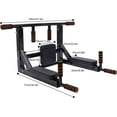 thumbnail image 2 of Gymnastics Bar for Kids Gymnastics Horizontal Bar Kids Home Gym Folding Training Equipment with Adjustable Height High Bar Gymnastic Equipment for Kids Junior Training, 2 of 9