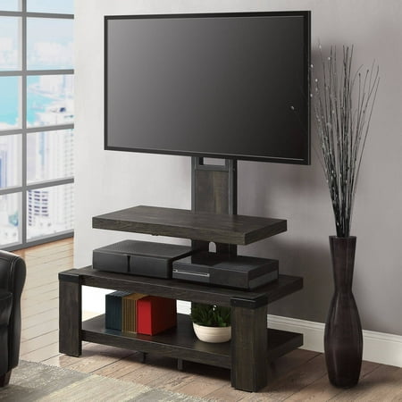 Whalen 3-Shelf Television Stand with Floater Mount for TVs up to 55