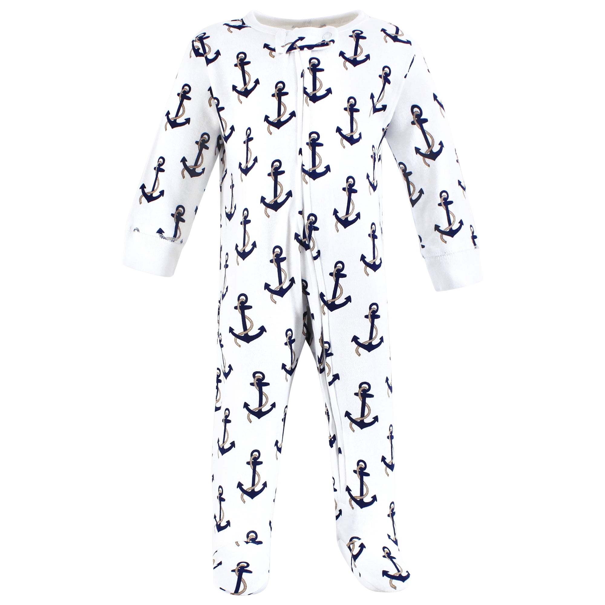 Touched by Nature Unisex Baby Organic Cotton Sleep and Play, Lighthouse Seagull, 6-9 Months