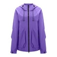 thumbnail image 4 of HUITKMM Women Fall Jacket Unisex Lightweight Windproof Breathable Jacket for Spring and Autumn, 4 of 5