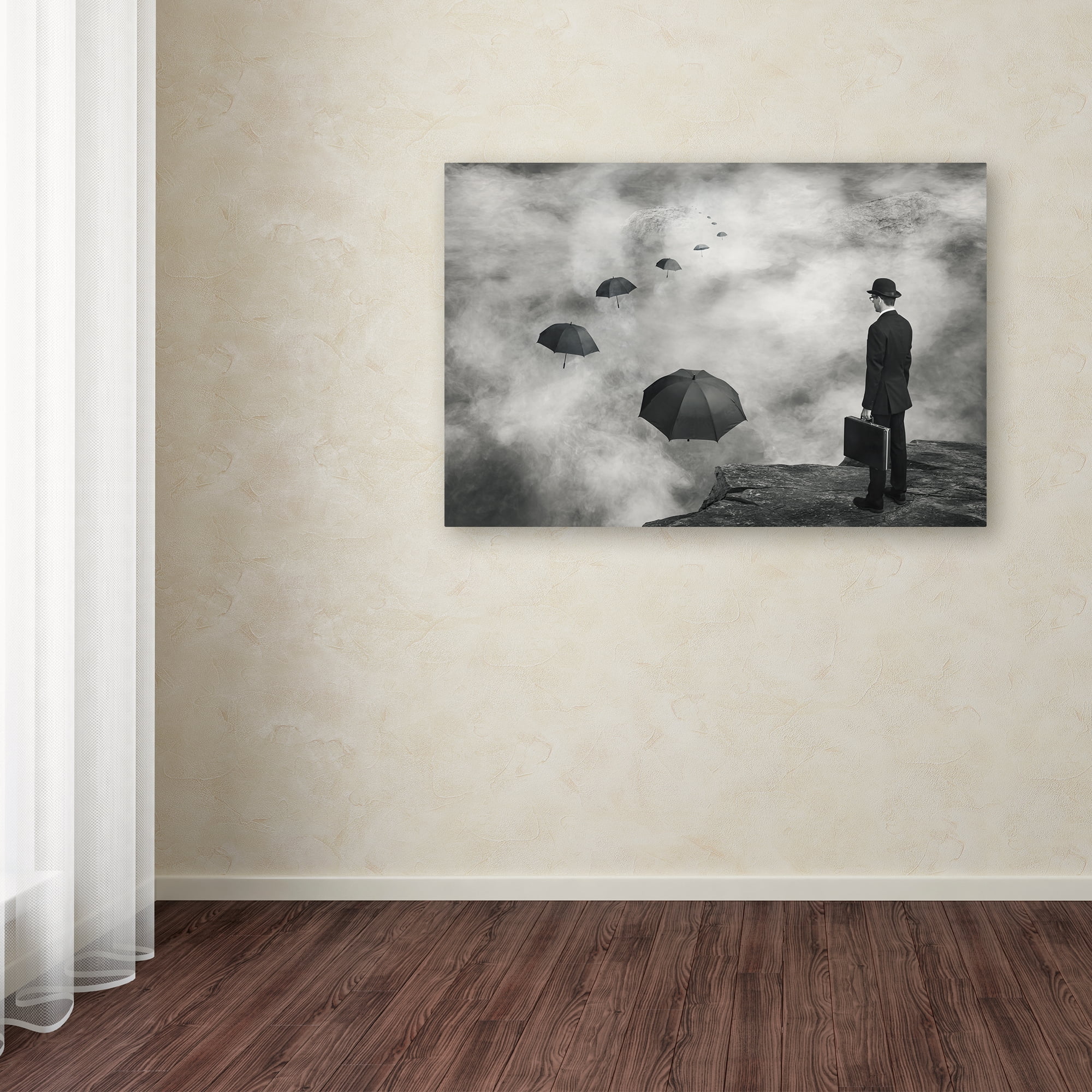 Alain Villeneuve 'The Road Less Traveled' Canvas Art