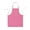 Pink, variant on LanChuBo Adjustable Kitchen Apron, Waist and Neck Strap, Cooking and Food Prep Kitchen Apron