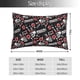 thumbnail image 2 of Balery Vintage Skull Casino Funda de Cojín Estampada, Regalos para Mujeres, Regalos de Amor para Ella, Regalos para Novia o Esposa, Funda de Almohada-14"x20", 2 of 6