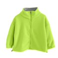 thumbnail image 5 of IVEYRTF Kids Winter Zipper Fleece Jacket Casual Cardigan for Boys and Girls Thick Warm Tops Soft Breathable Fabric Daily Wear Travel Home Holiday Outfit(Green,3-4 Years), 5 of 7