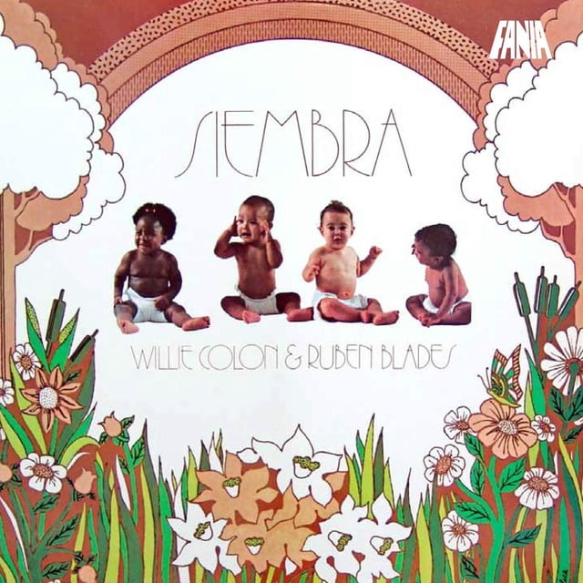 LP de vinilo Siembra Willie Colon Ruben Blades Fania