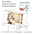 thumbnail image 2 of Acrylic Desktop Display Stand Transparent Photo Frame Magnetic Display Stand, 2 of 9