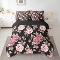 thumbnail image 2 of Feelyou Rustic Farmhouse Floral Bedding Comforter Set 7pcs, Retro French Style Queen Bedding Sets, Romantic Garden Flower Reversible Queen Sheet Sets, Microfiber Bedroom Decor, 2 of 7