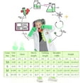 thumbnail image 6 of Mad Scientist Costume for Girls Boys Halloween Dress Up With Eyeglass Bow Tie Gloves, 6 of 6